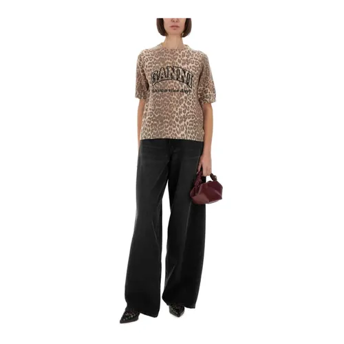 Knitwear > Round-neck Knitwear - - Ganni - Modalova