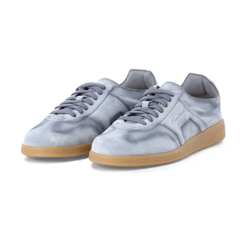 Santoni - Shoes > Sneakers - Blue - Santoni - Modalova
