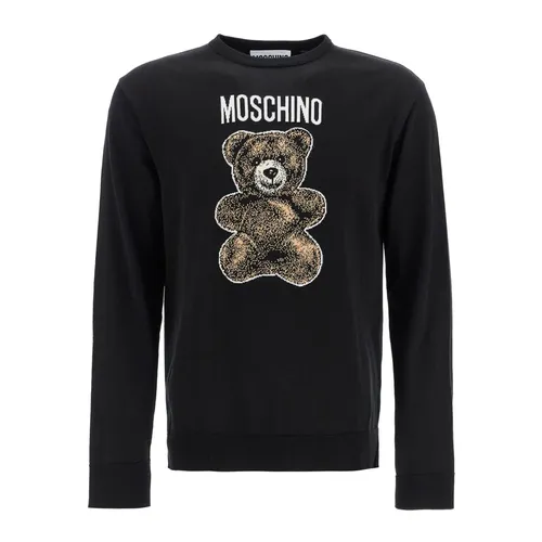 Knitwear > Round-neck Knitwear - - Moschino - Modalova