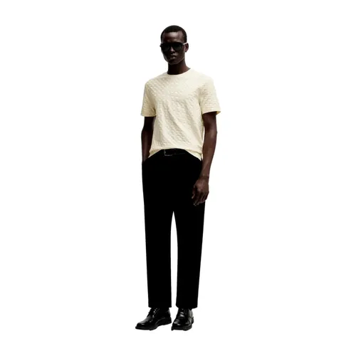 Hugo - Tops > T-Shirts - Beige - Hugo - Modalova