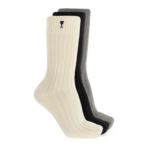 Underwear > Socks - - Ami Paris - Modalova