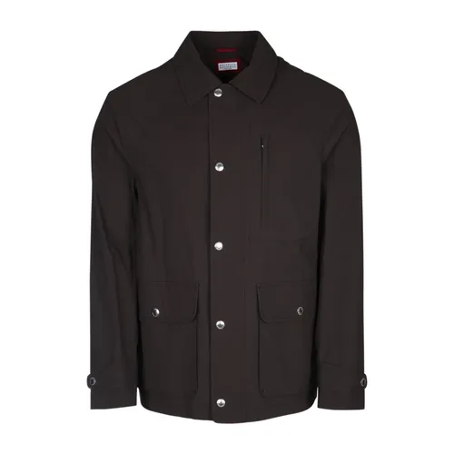 Jackets > Light Jackets - - Brunello Cucinelli - Modalova