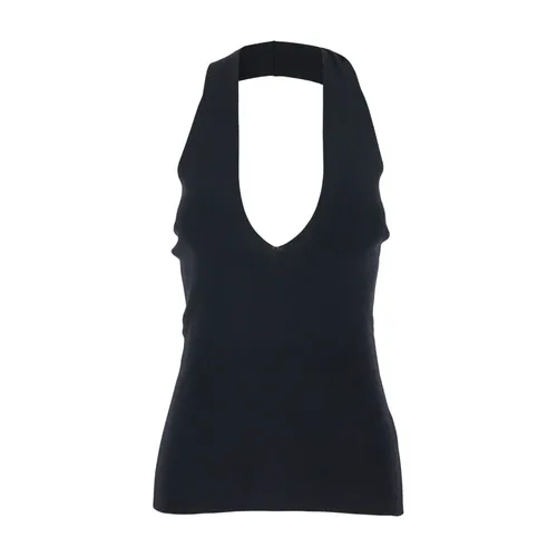 Tops > Sleeveless Tops - - Federica Tosi - Modalova