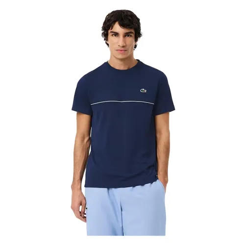 Lacoste - Tops > T-Shirts - Blue - Lacoste - Modalova
