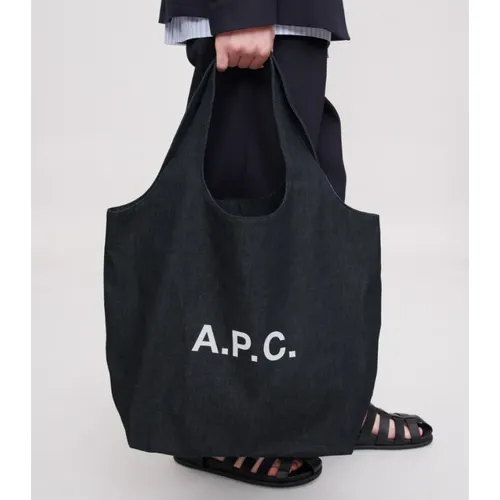 A.p.c. - Bags > Tote Bags - Blue - A.p.c. - Modalova