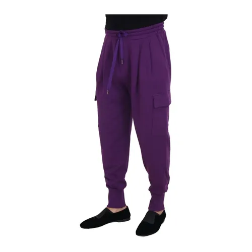 Trousers > Sweatpants - - Dolce & Gabbana - Modalova
