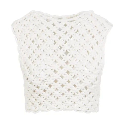 Tops > Sleeveless Tops - - Alaïa - Modalova