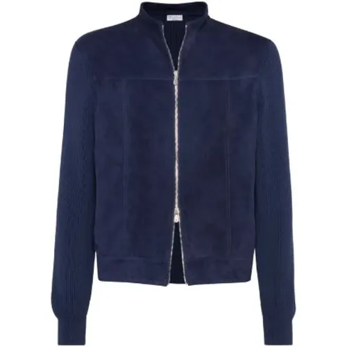 Jackets > Bomber Jackets - - Brunello Cucinelli - Modalova