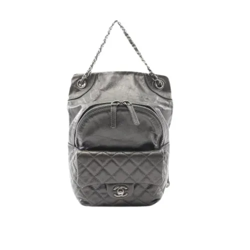 Pre-owned > Pre-owned Bags > Pre-owned Backpacks - - Chanel Vintage - Modalova