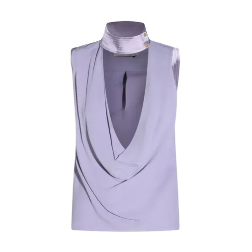 Tops > Sleeveless Tops - - Elisabetta Franchi - Modalova