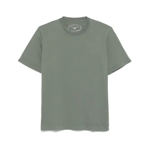 Fedeli - Tops > T-Shirts - Green - Fedeli - Modalova