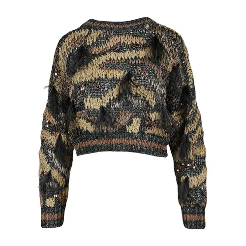 Knitwear > Round-neck Knitwear - - Brunello Cucinelli - Modalova