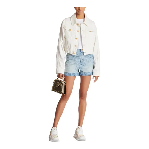 Shorts > Denim Shorts - - Balmain - Modalova