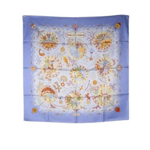 Pre-owned > Pre-owned Accessories > Pre-owned Scarves - - Hermès Vintage - Modalova