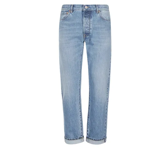 Jeans > Straight Jeans - - Tela Genova - Modalova