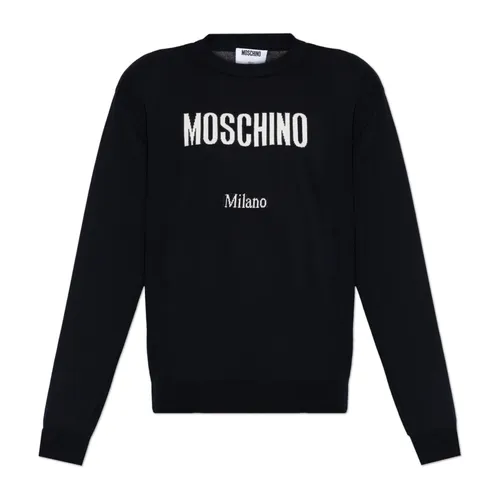 Knitwear > Round-neck Knitwear - - Moschino - Modalova