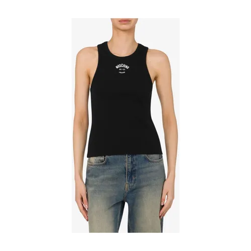 Tops > Sleeveless Tops - - Moschino - Modalova