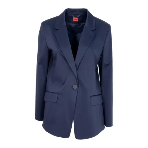 Hugo - Jackets > Blazers - Blue - Hugo - Modalova