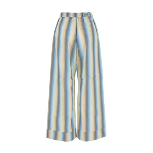 Trousers > Wide Trousers - - Ganni - Modalova