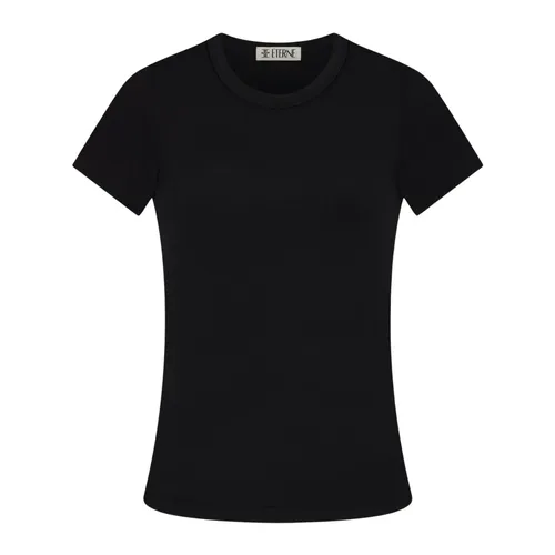 Éterne - Tops > T-Shirts - Black - Éterne - Modalova