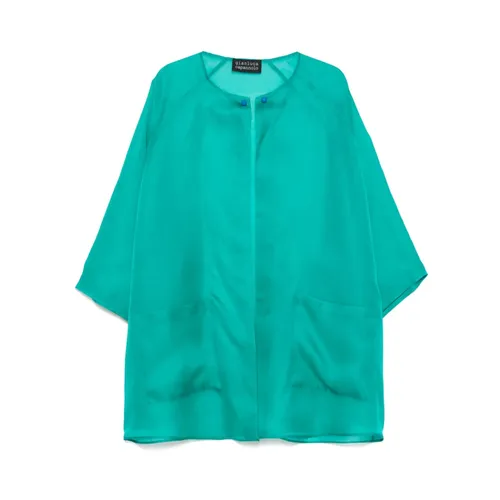 Coats > Single-Breasted Coats - - Gianluca Capannolo - Modalova