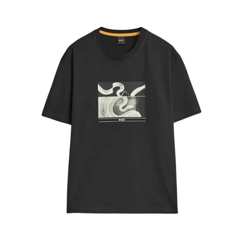 Hugo - Tops > T-Shirts - Black - Hugo - Modalova