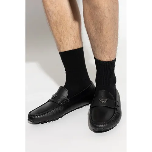 Shoes > Flats > Loafers - - Emporio Armani - Modalova