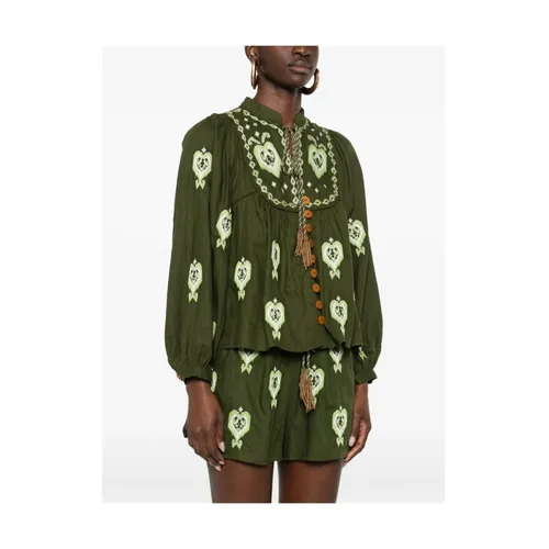 Blouses & Shirts > Shirts - - Farm Rio - Modalova