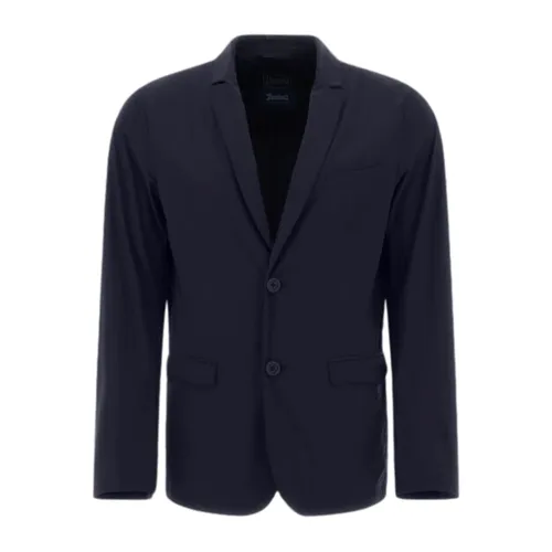 Herno - Jackets > Blazers - Blue - Herno - Modalova