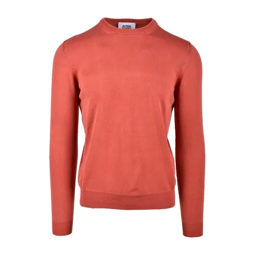 Knitwear > Round-neck Knitwear - - Alpha Studio - Modalova