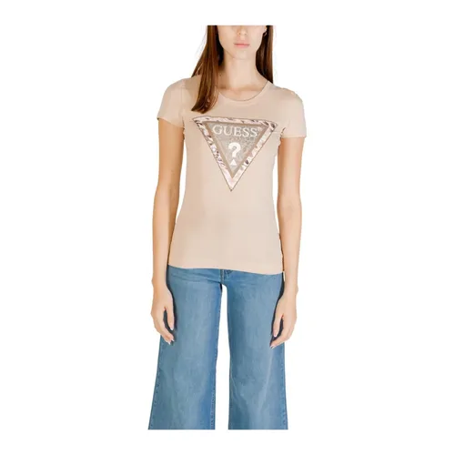 Guess - Tops > T-Shirts - Beige - Guess - Modalova
