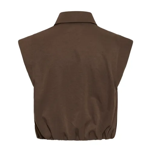 Tops > Sleeveless Tops - - Ichi - Modalova