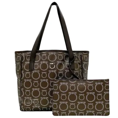 Pre-owned > Pre-owned Bags > Pre-owned Tote Bags - - Salvatore Ferragamo Pre-owned - Modalova