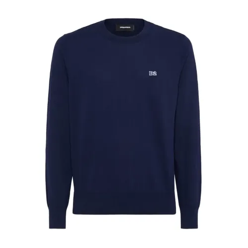 Knitwear > Round-neck Knitwear - - Dsquared2 - Modalova