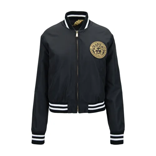 Jackets > Bomber Jackets - - Versace - Modalova