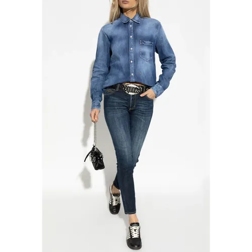 Blouses & Shirts > Denim Shirts - - Dsquared2 - Modalova