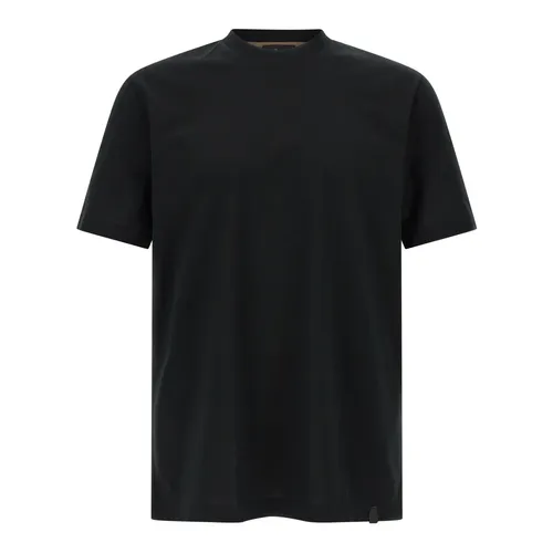 Brioni - Tops > T-Shirts - Black - Brioni - Modalova