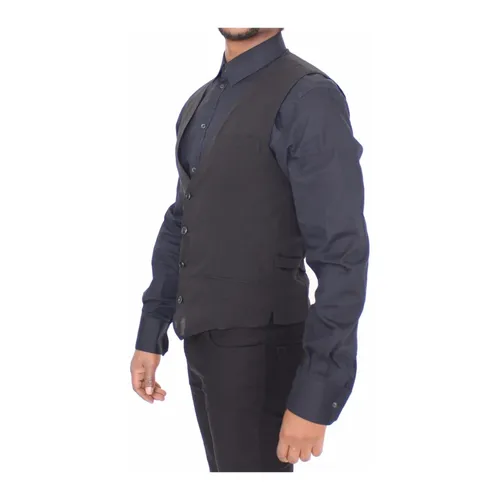 Suits > Suit Vests - - Dolce & Gabbana - Modalova