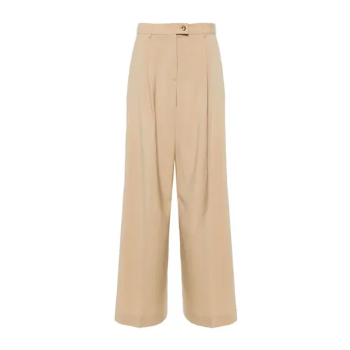 Trousers > Wide Trousers - - Sportmax - Modalova