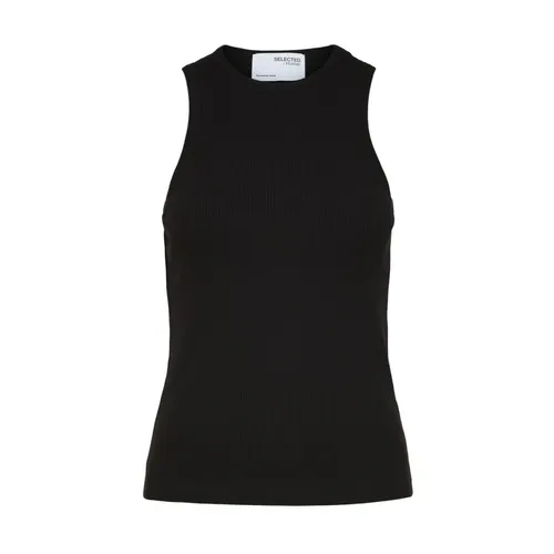 Tops > Sleeveless Tops - - Selected Femme - Modalova