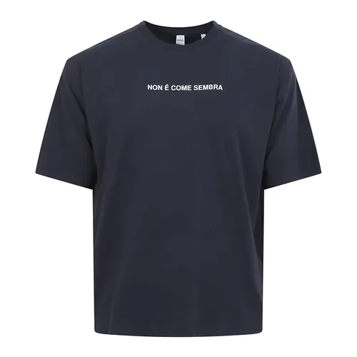 Aspesi - Tops > T-Shirts - Blue - Aspesi - Modalova