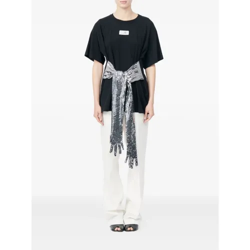 Tops > T-Shirts - - MM6 Maison Margiela - Modalova