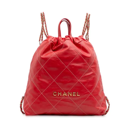 Pre-owned > Pre-owned Bags > Pre-owned Backpacks - - Chanel Vintage - Modalova