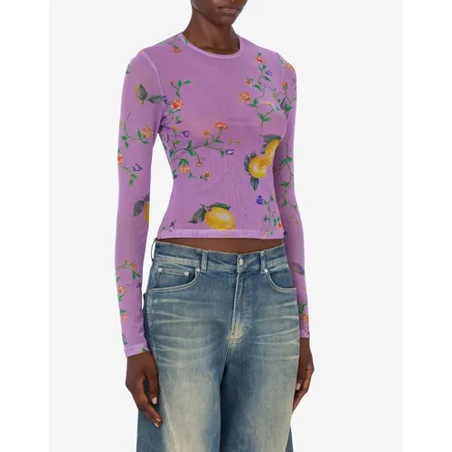 Tops > Long Sleeve Tops - - Moschino - Modalova