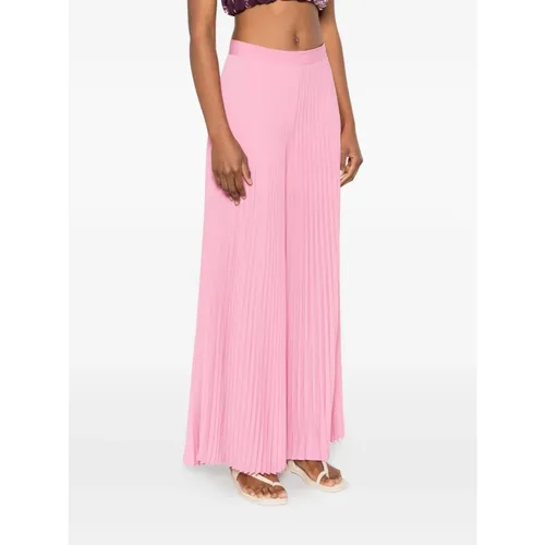 Trousers > Wide Trousers - - Twinset - Modalova