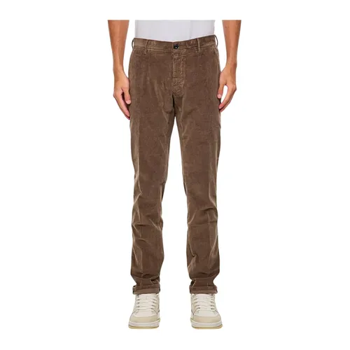Trousers > Slim-fit Trousers - - Incotex - Modalova