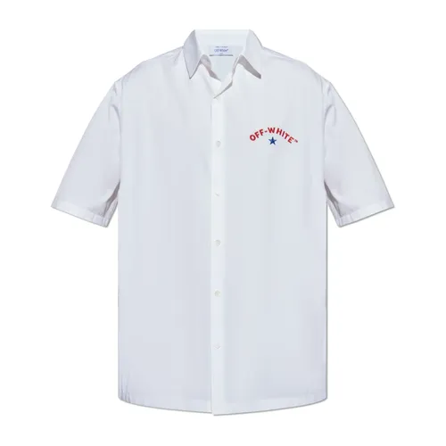 Off - Shirts > Short Sleeve Shirts - - Off White - Modalova