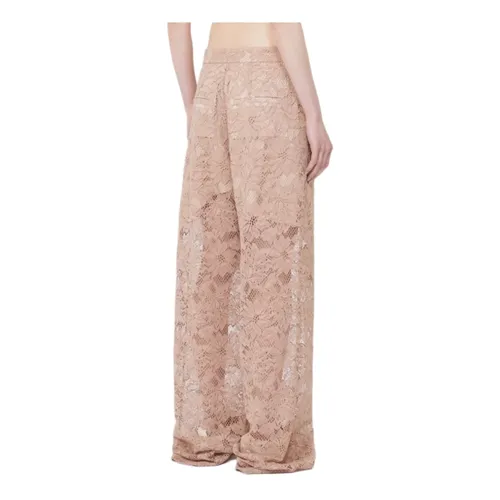 Trousers > Wide Trousers - - Sportmax - Modalova