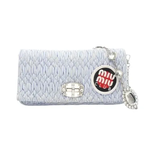 Pre-owned > Pre-owned Bags > Pre-owned Clutches - - Miu Miu Pre-owned - Modalova