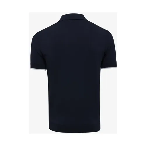 Genti - Tops > Polo Shirts - Blue - Genti - Modalova